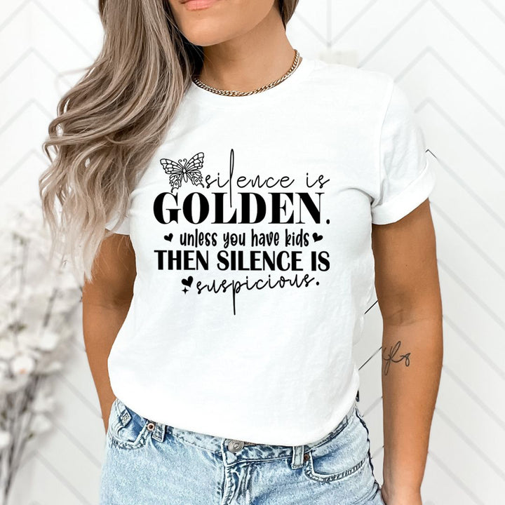 Silence Is Golden - Unisex T-Shirt