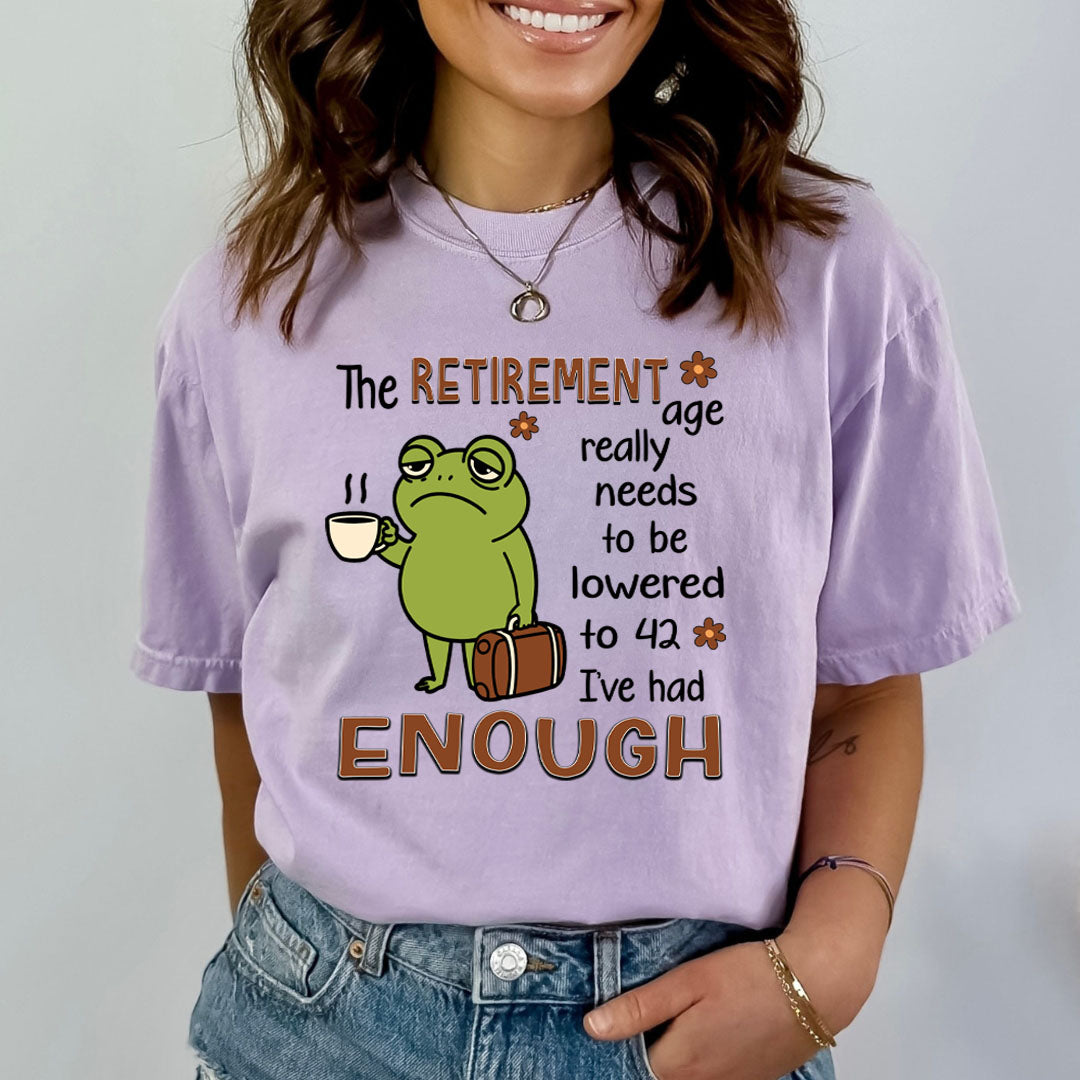 The retirement Age Needs To Be Lowered - Bella Canvas