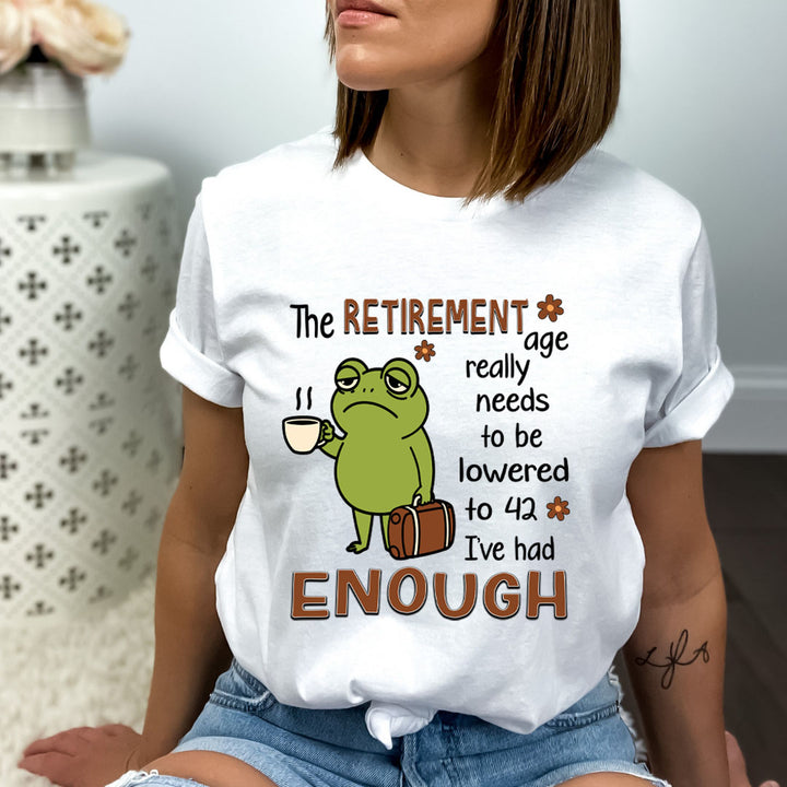 The retirement Age Needs To Be Lowered - Bella Canvas