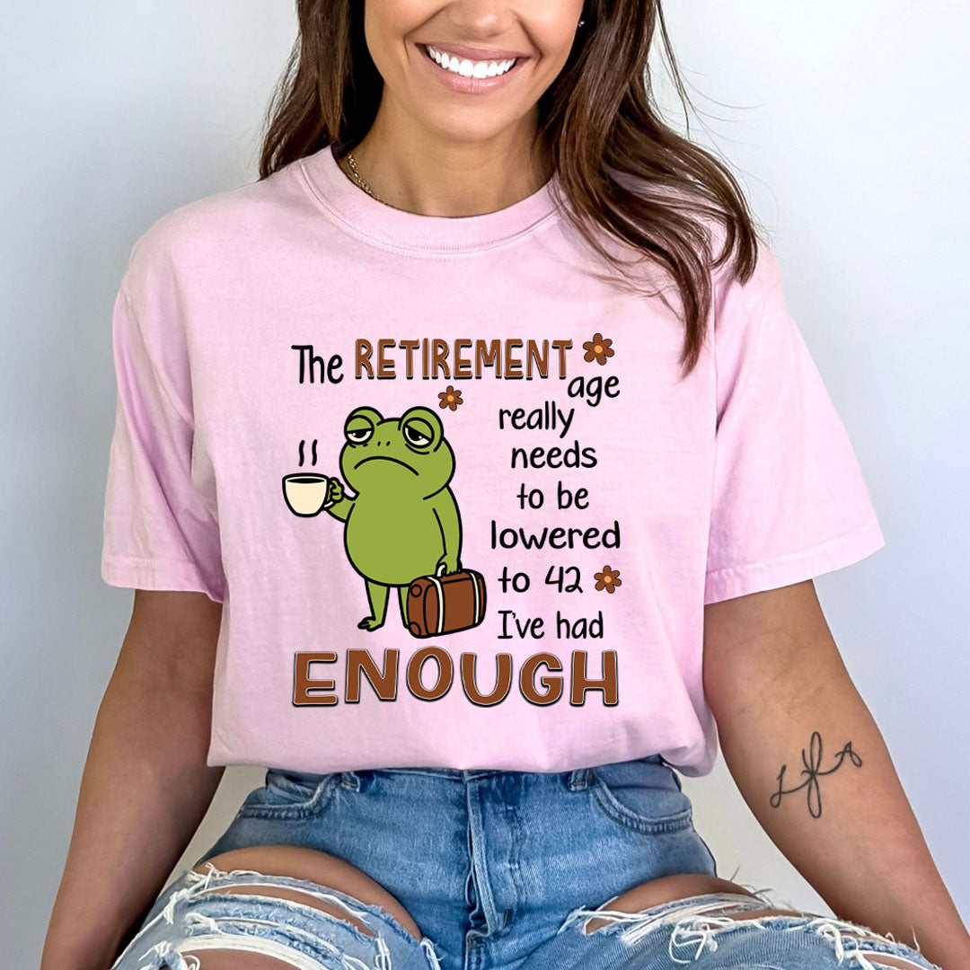 The retirement Age Needs To Be Lowered - Bella Canvas