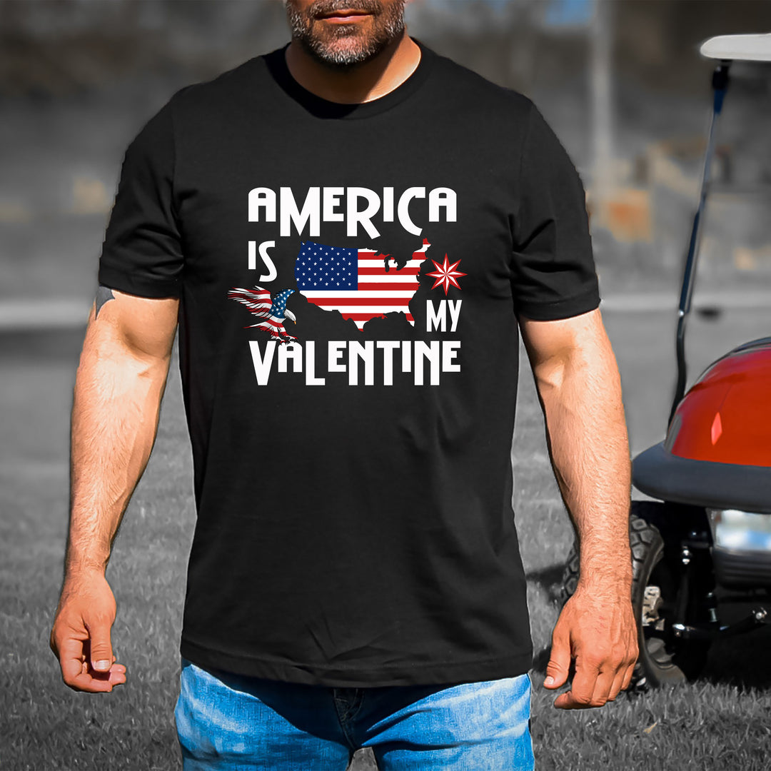 America Is My Valentine - Men's Tee