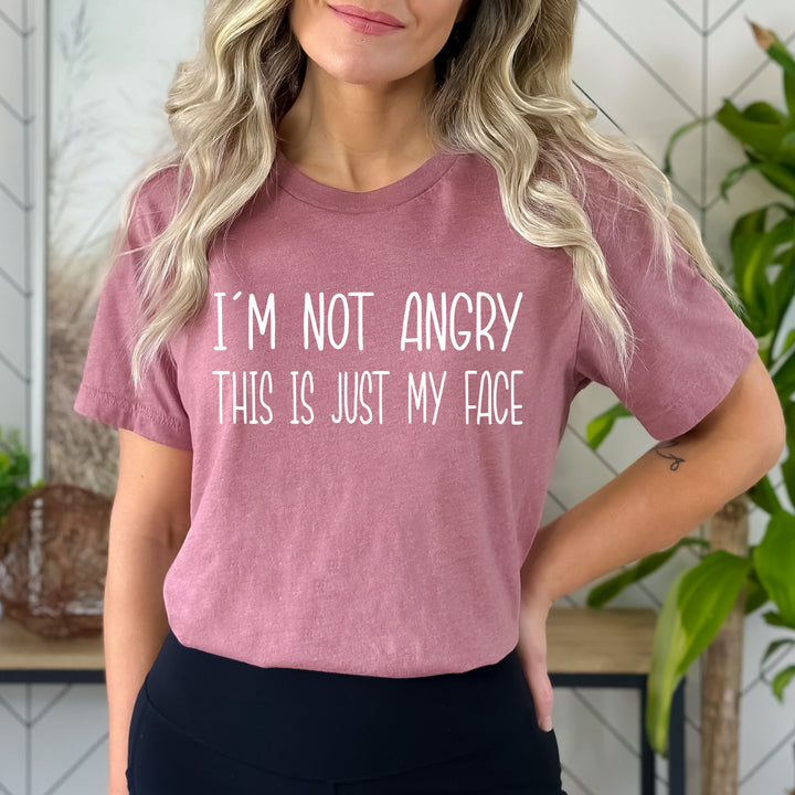 I'm Not Angry - Bella Canvas