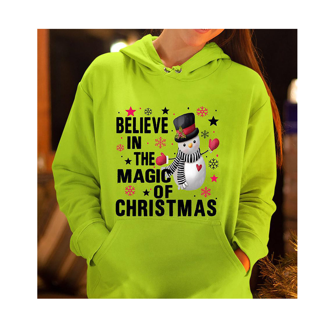 ''Believe In The Magic Of Christmas''- Hoodie & Sweatshirt.