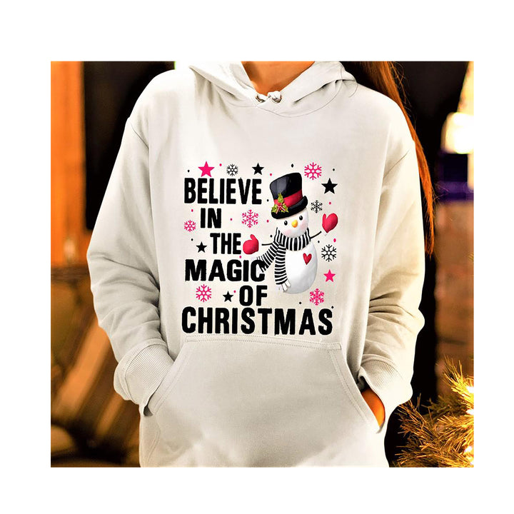 ''Believe In The Magic Of Christmas''- Hoodie & Sweatshirt.
