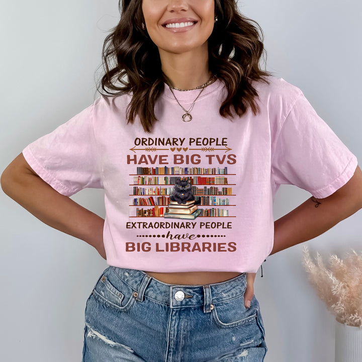 "Ordinary People Have Big TVs" - Bella Canvas T-Shirt