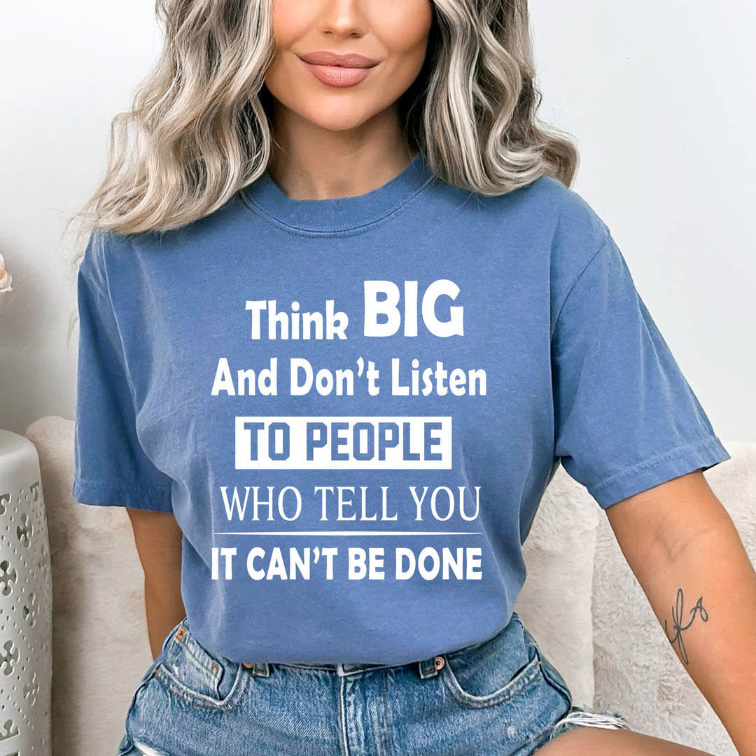 Don't Listen To The People - Bella canvas