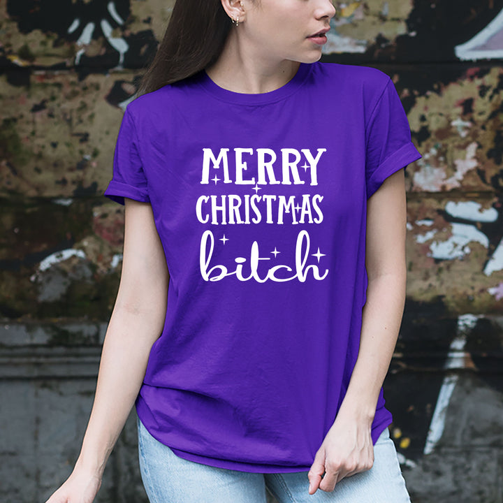 MERRY CHRISTMAS BITCH - Relaxed Tee