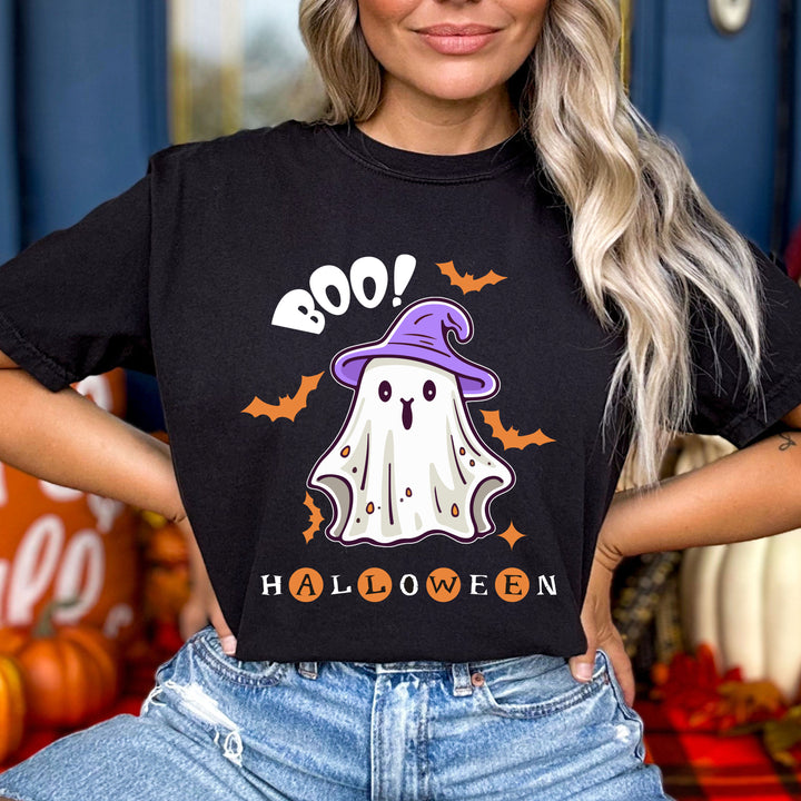 Boo Halloween - Bella canvas