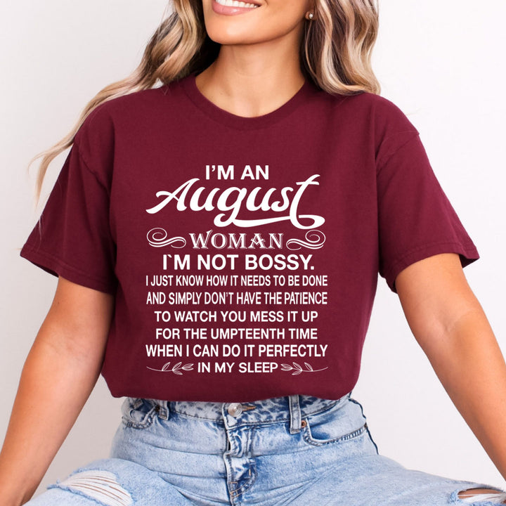 August Girl (I Can Do It Perfectly) - Bella Canvas