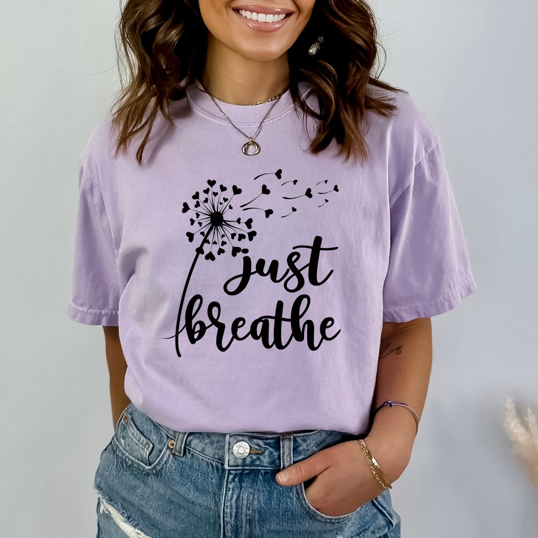 ''Just Breath'' Bella Canvas