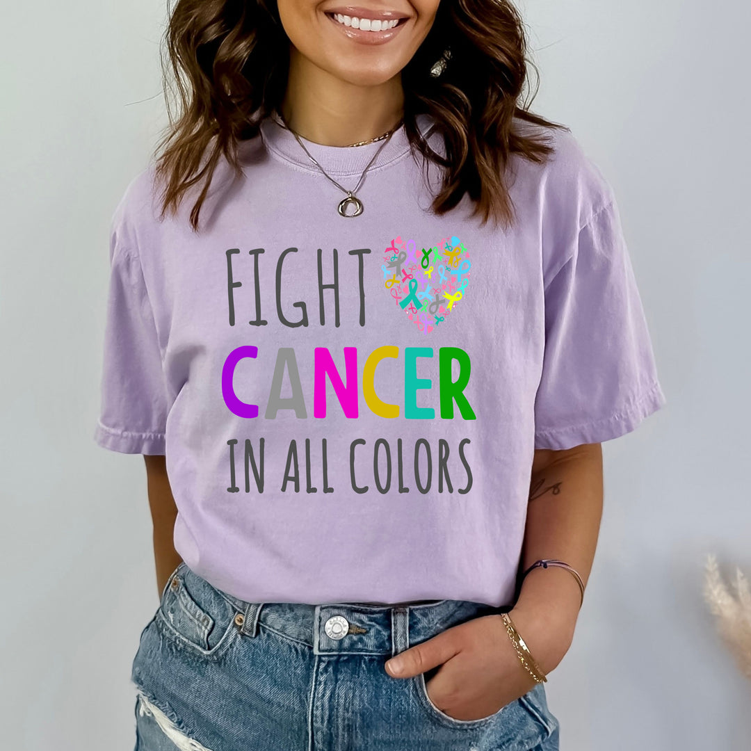 Fight Cancer In All Colors - Bella canvas