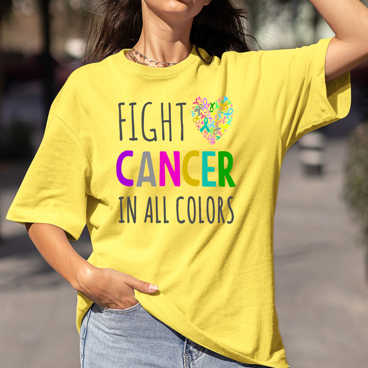 Fight Cancer In All Colors - Bella canvas