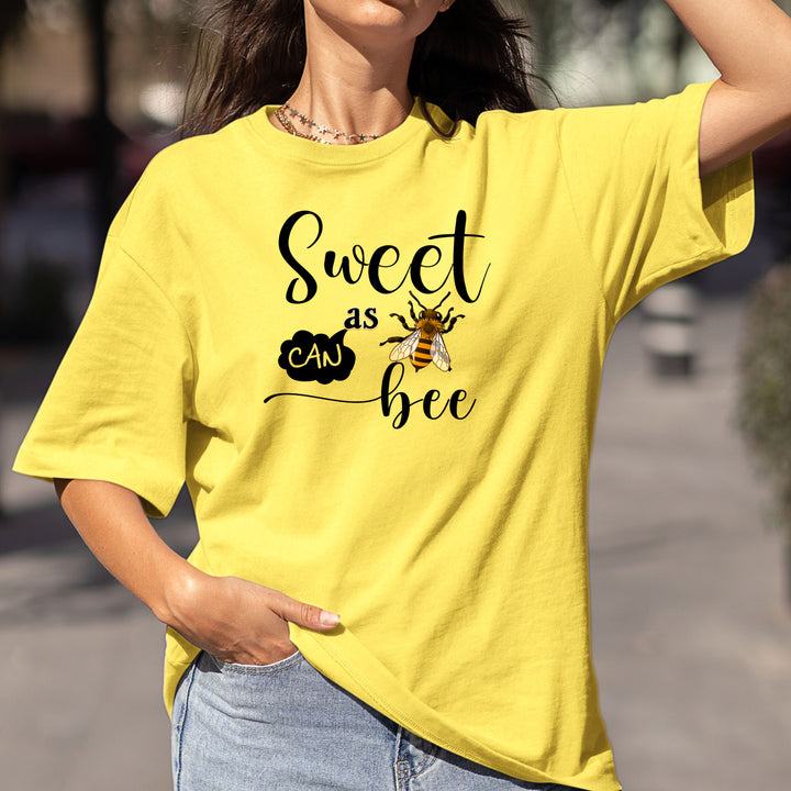 Sweet As Can Bee - Bella canvas