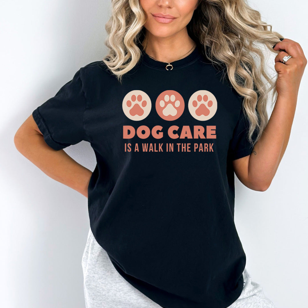 Dog Care Is The Walk In The Park  - Bella canvas