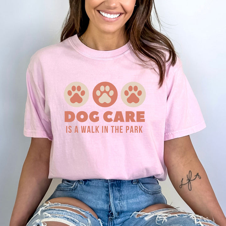 Dog Care Is The Walk In The Park  - Bella canvas