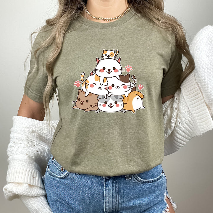 Cute Cat- BELLA CANVAS T-SHIRT