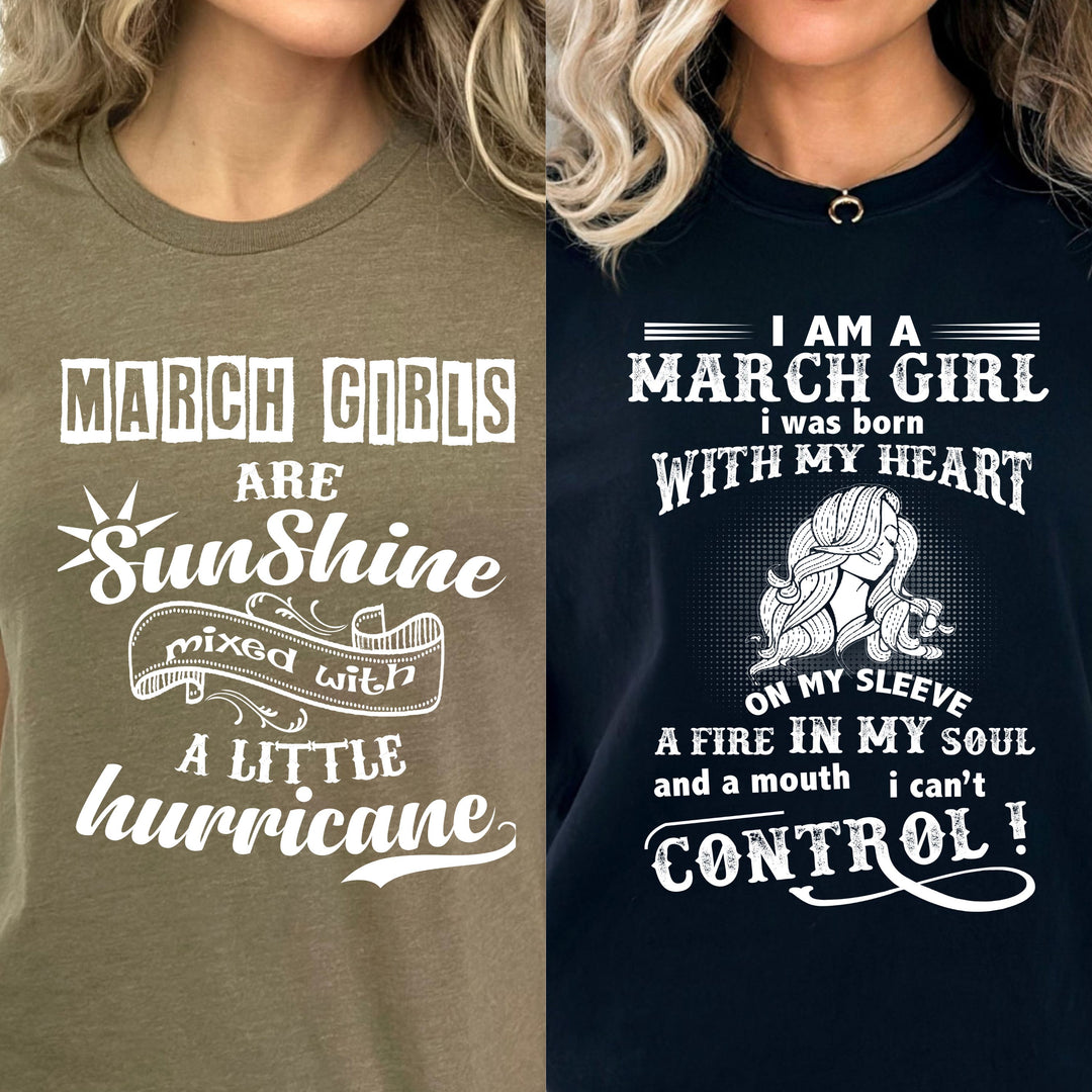 "March Combo (Sunshine And Fire In My Soul )" Olive and Black Combo Pack