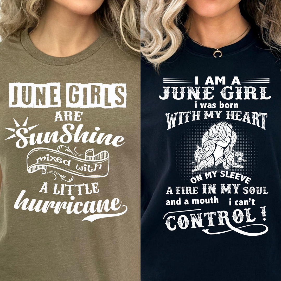 "June Combo (Sunshine And Fire In My Soul )" Olive and Black Combo Pack