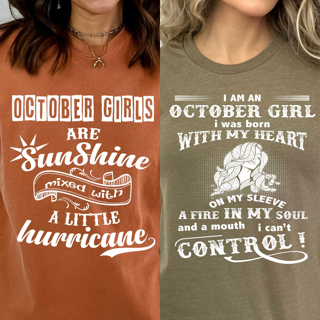 "October Combo (Sunshine And Fire In My Soul )" Autumn and Olive Combo Pack