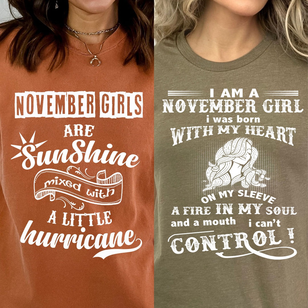 "November Combo (Sunshine And Fire In My Soul )" Autumn and Olive Combo Pack