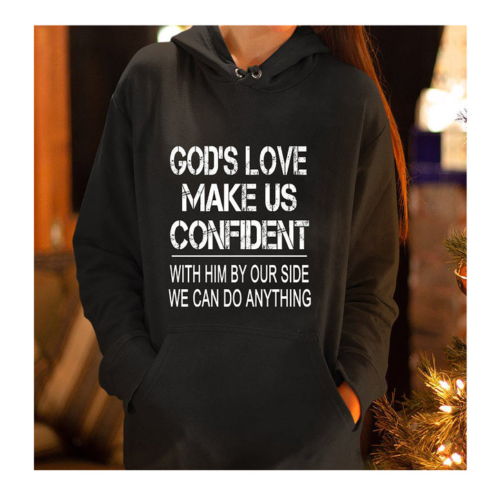 ''GOD'S LOVE MAKE US CONFIDENT''