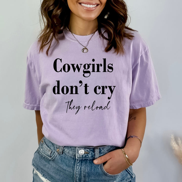 Cowgirls Don't Cry - Bella canvas