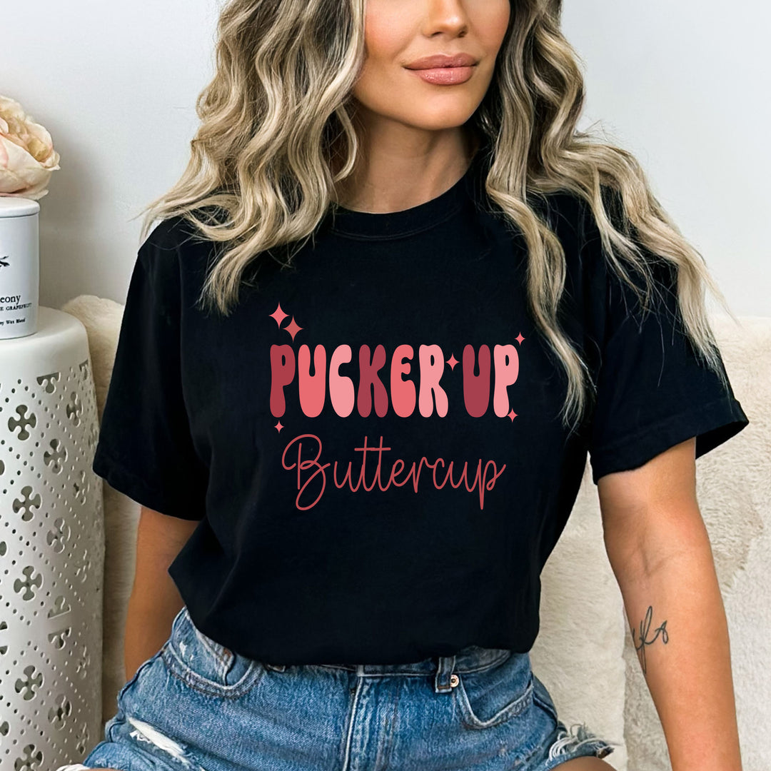 Pucker Up Buttercup - Bella canvas