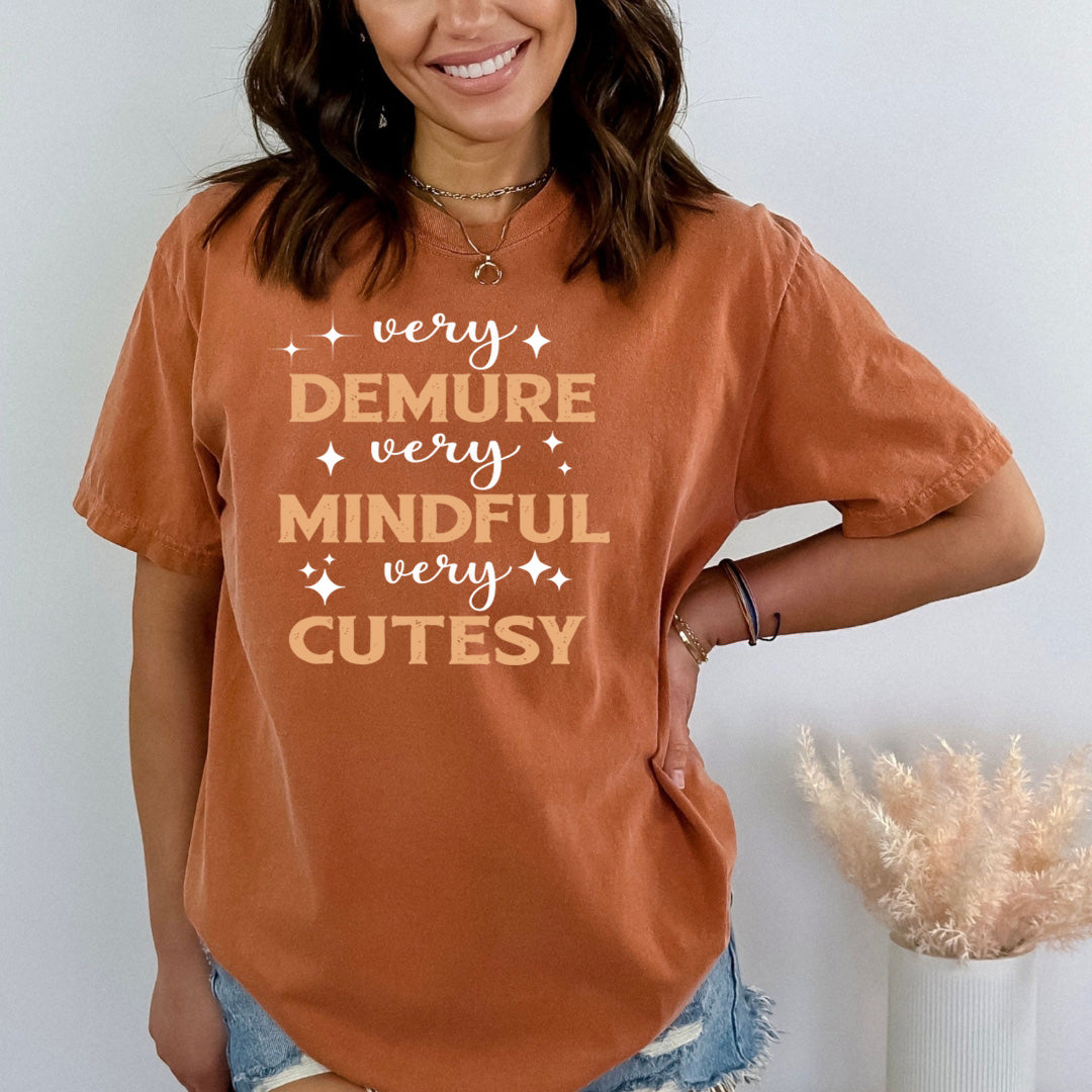 Very Mindful Very Cutest - Bella Canvas