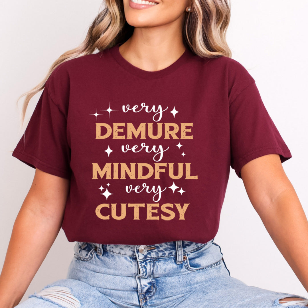 Very Mindful Very Cutest - Bella Canvas