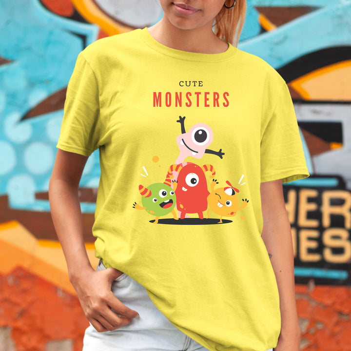 Cute Monsters - Bella Canvas