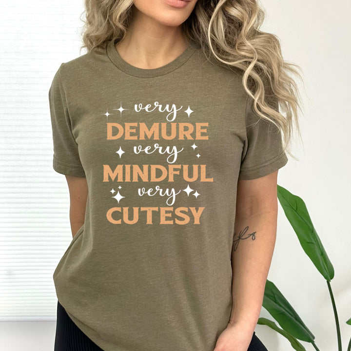 Very Mindful Very Cutest - Bella Canvas