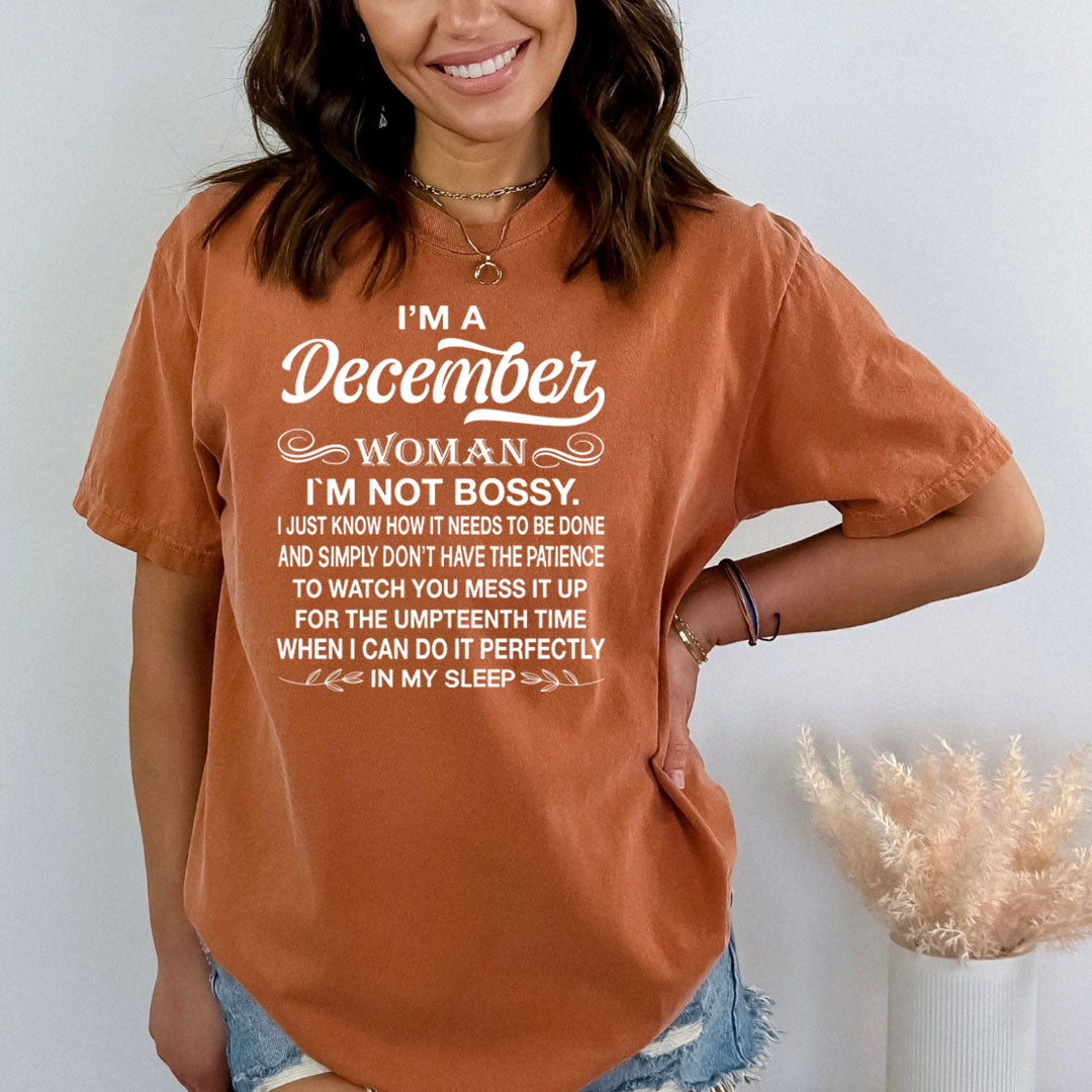 December Girl (I Can Do It Perfectly) - Bella Canvas