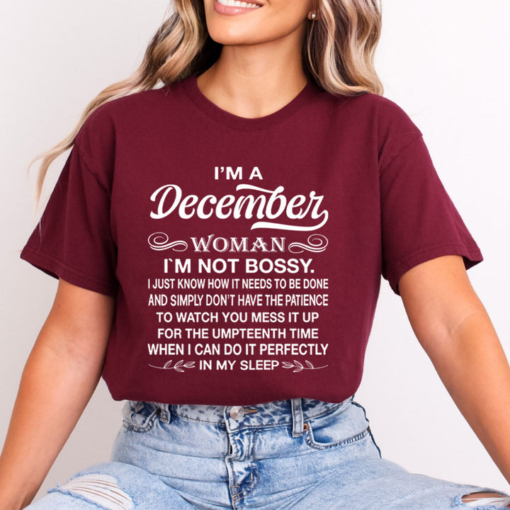 December Girl (I Can Do It Perfectly) - Bella Canvas