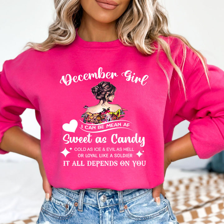 December Girl Sweet As Candy - Sweatshirt & Hoodie