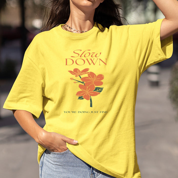 You're doing just fine - Bella Canvas