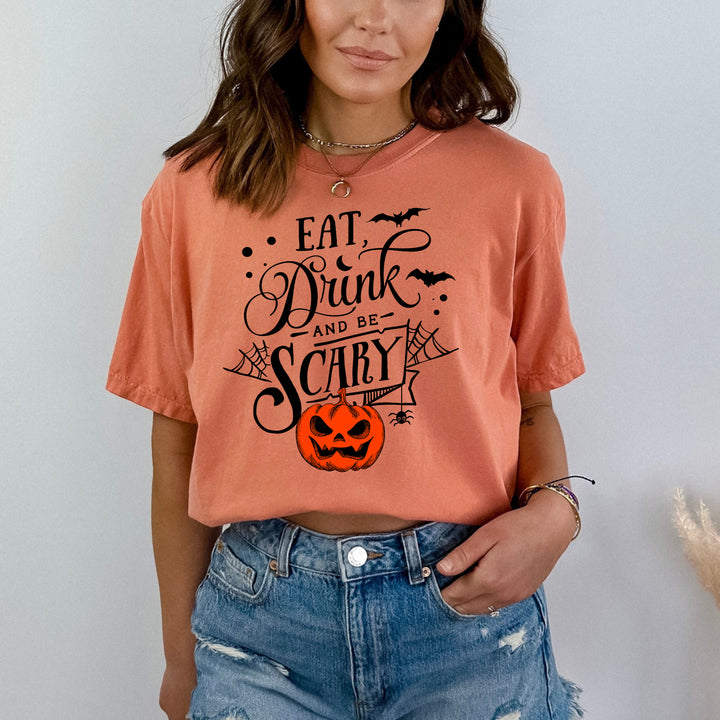 Eat Drink And Be Scary - Bella Canvas