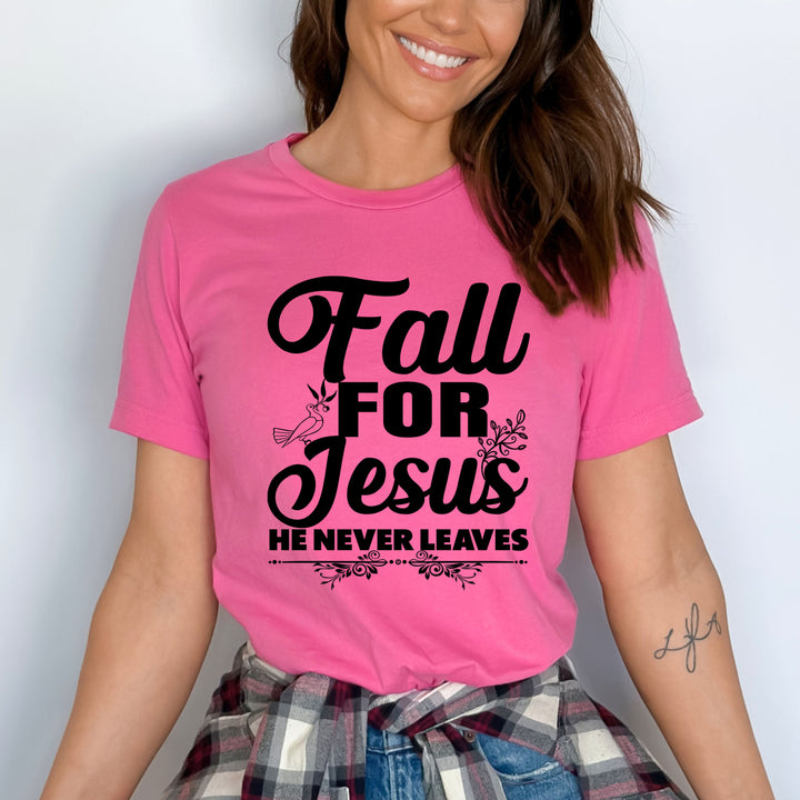 " FALL FOR JESUS "T-SHIRT