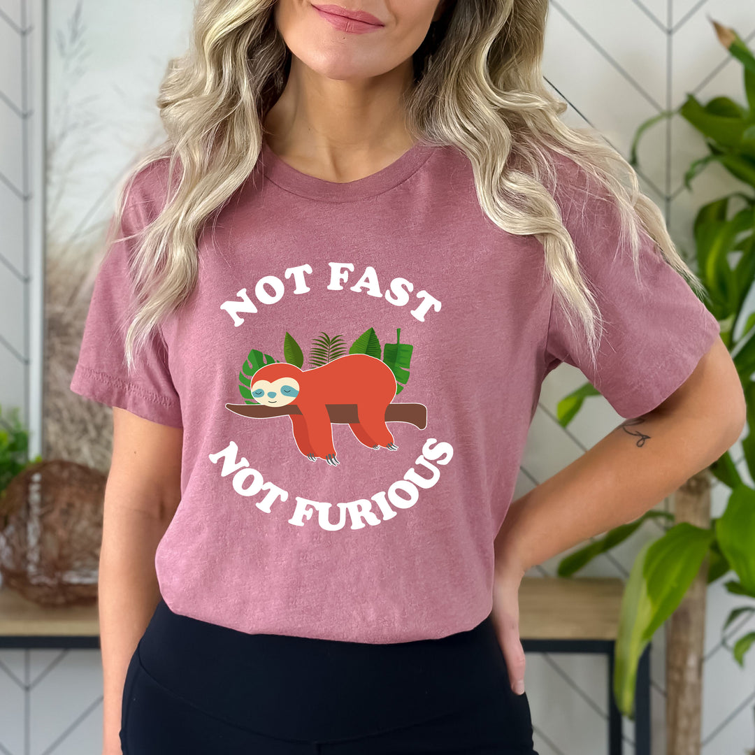 Not Fast Not Furious - Bella canvas