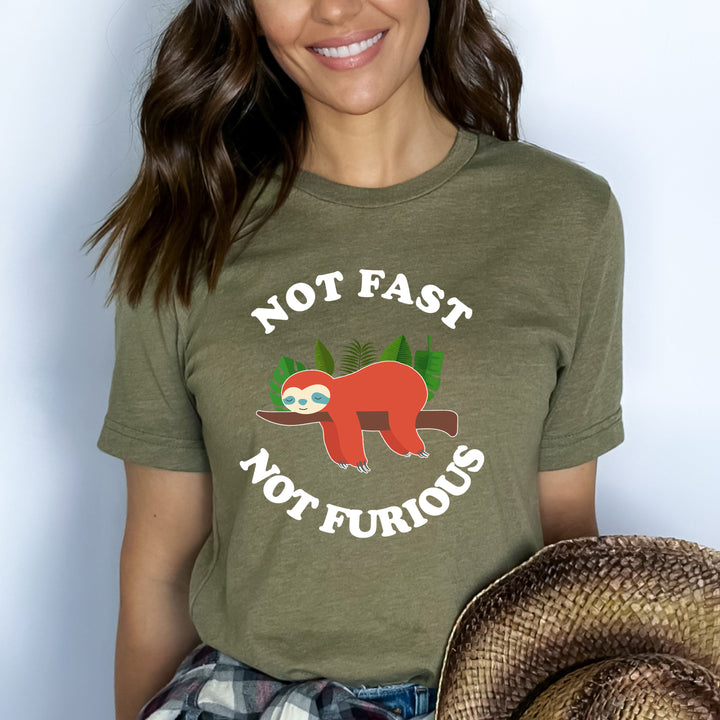 Not Fast Not Furious - Bella canvas