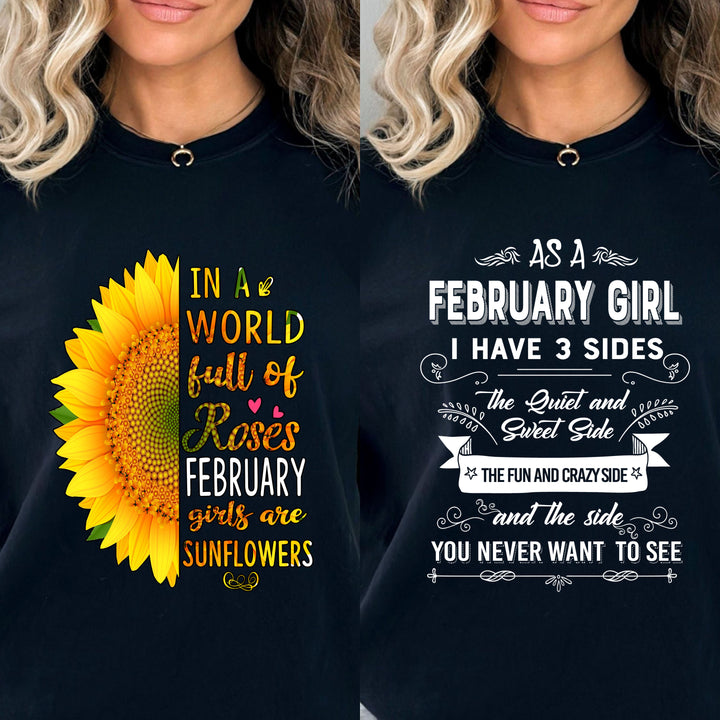 "February Combo (Sunflower And 3 Sides)" 2 Combo Pack(Flat Shipping)
