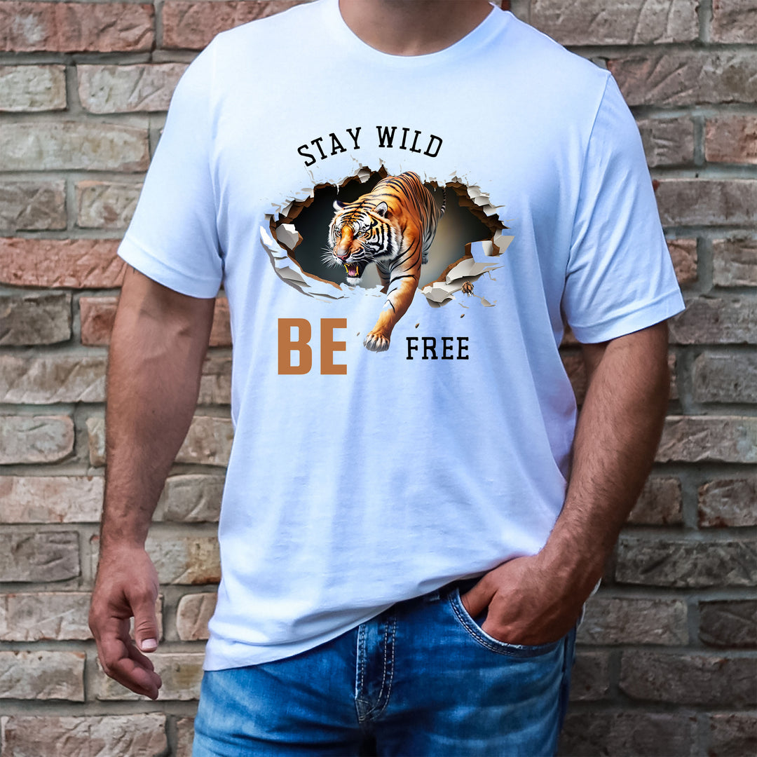 Stay Wild Stay Be Free - Men's Tee