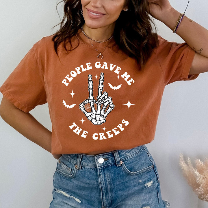 "People Gave Me The Creeps" - Bella Canvas T-Shirt