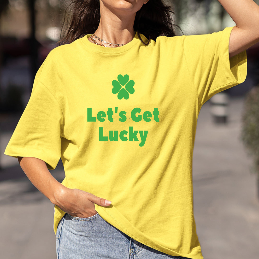 Let's Get Lucky - Bella canvas