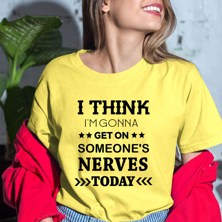 Get On Someone Nerves - Bella canvas