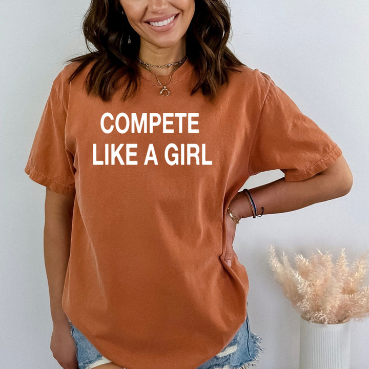 Compete Like A Girl - Bella Canvas