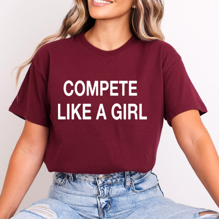 Compete Like A Girl - Bella Canvas