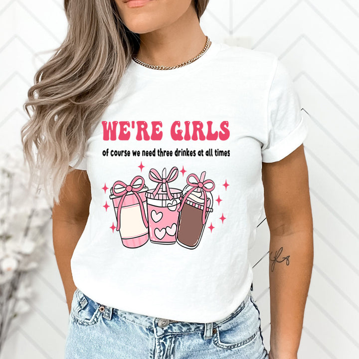 We Need Three Drinks - Unisex T-Shirt