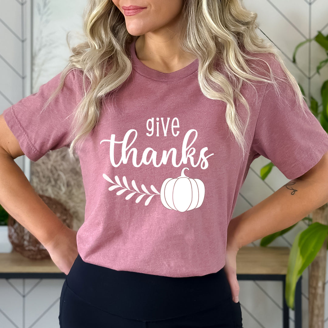 Give Thanks - Bella canvas