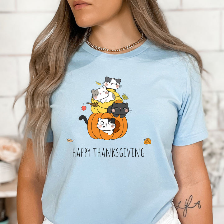Thanksgiving ( Cat ) - Bella Canvas