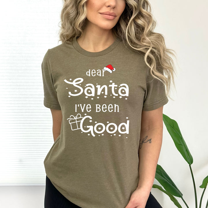 Dear Santa I've Been Good - Bella canvas